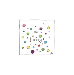 Karte Herzenskunst Be Happy