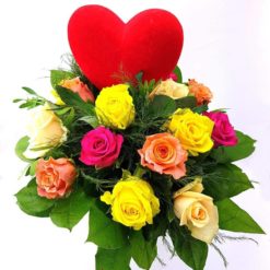 Herzliche Rosenfreude
