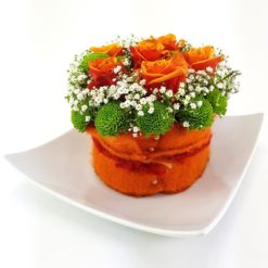 Rosenmuffin Orange Teller 2