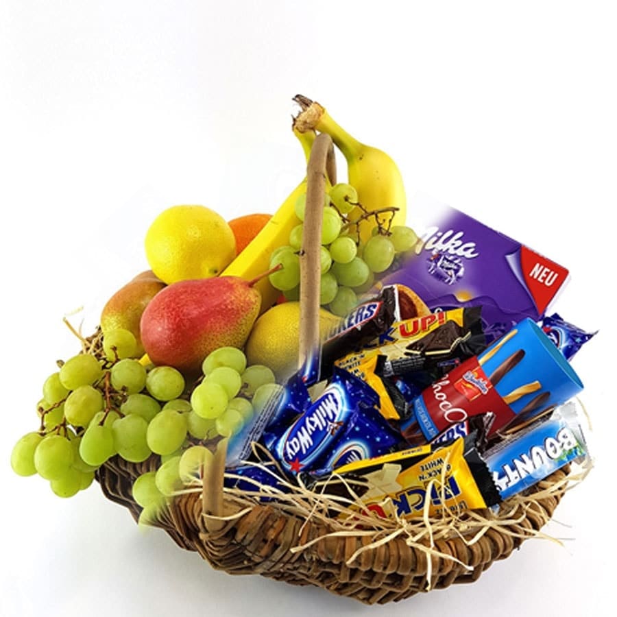 Basket Fruit Chocolate