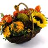Harvest Festival Flower Basket