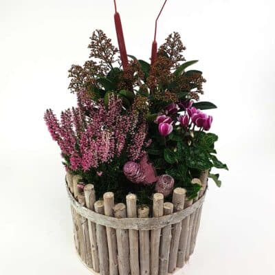 Korb Calluna Cyclame