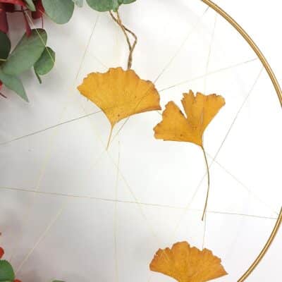 Loop Eukalyptus Ginko Detail