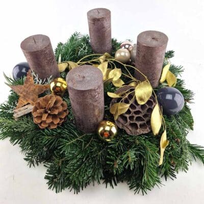 Advent Tanne Kupfer