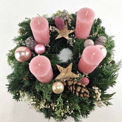 Advent Tanne Rosa2
