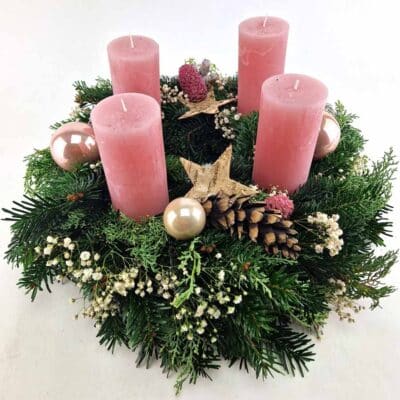 Advent Tanne Rosa3