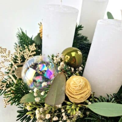 Advent Tanne Weiß2