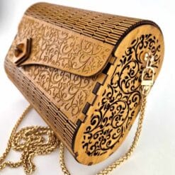 Handtasche Holz Classic Style